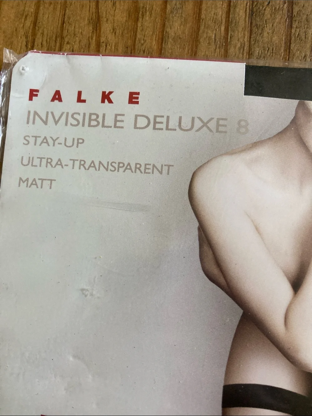 Falke Sheer Stay-Up Stockings - Black